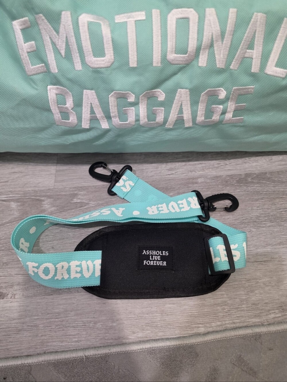 Assholes Live Forever ALF Gym Duffle Bag - Emotional Baggage - Picture 5 of 14